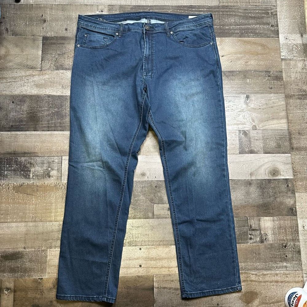 Buffalo David Bitton Men’s Size 40x30 Axel Slim Stretch Jeans Dark Wash Denim